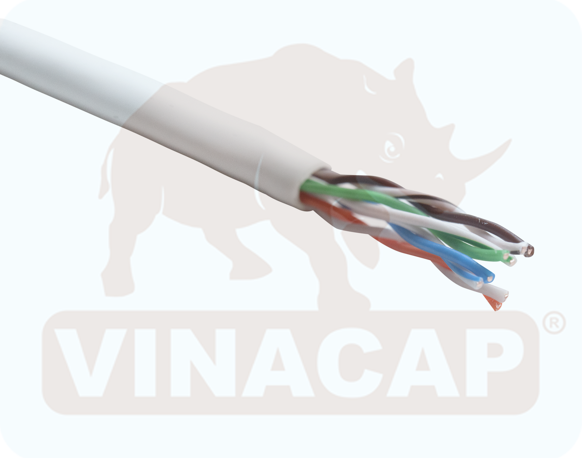 Cáp mạng lan Cat 5E Vinacap 8 lõi - Hàng chính hãng