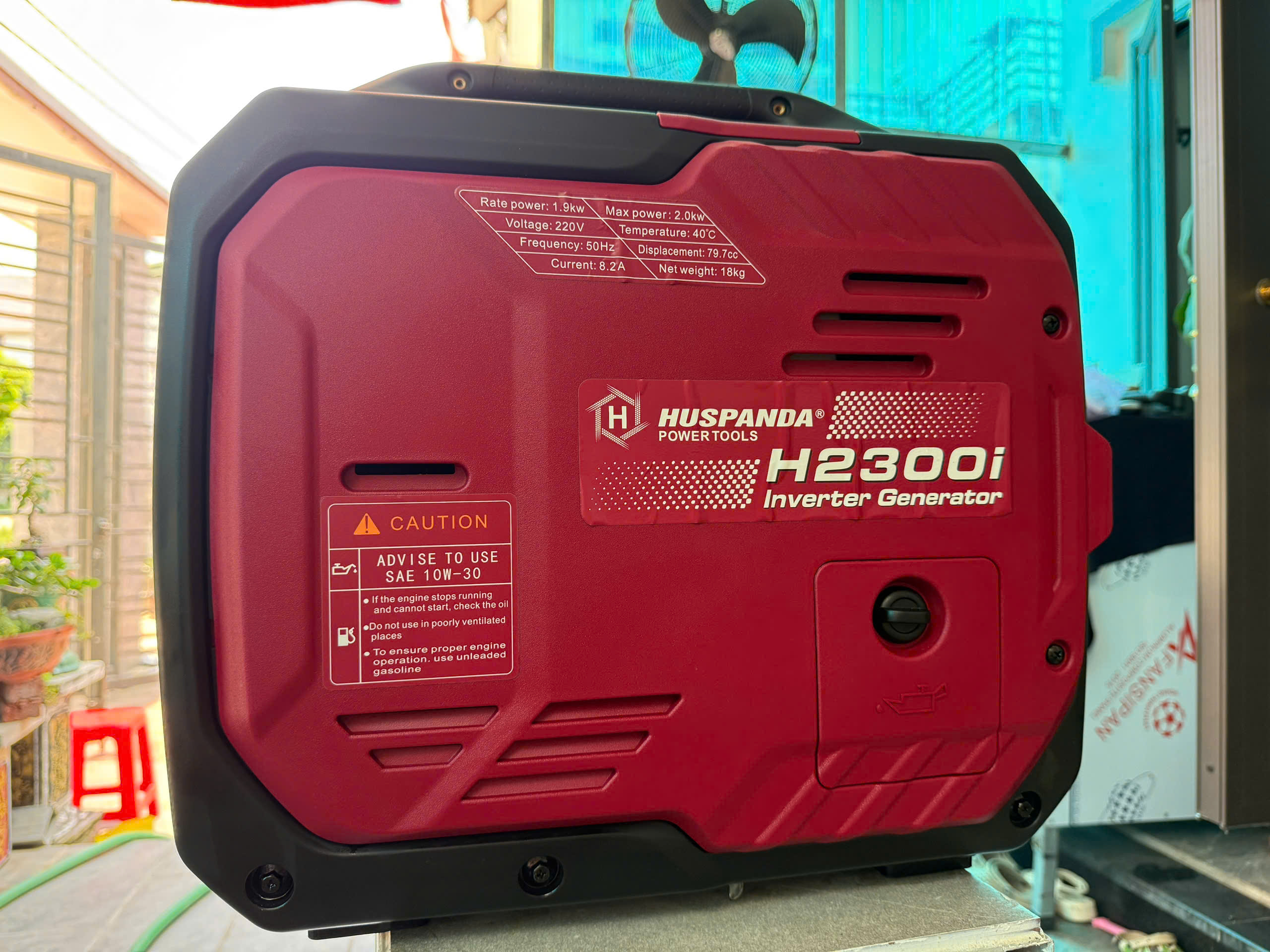 Máy phát điện Huspanda H2300I - Hàng Cao Cấp - Động cơ Xăng Inverter Siêu chống ồn - Bảo Hành 12 tháng