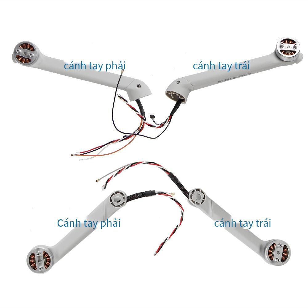 Phong cách mới nhất được sử dụng cho cụm cánh tay sửa chữa máy bay không người lái DJI Mini 3 Pro bên trái và bên phải phụ kiện sửa chữa cánh tay phía trước và phía sau