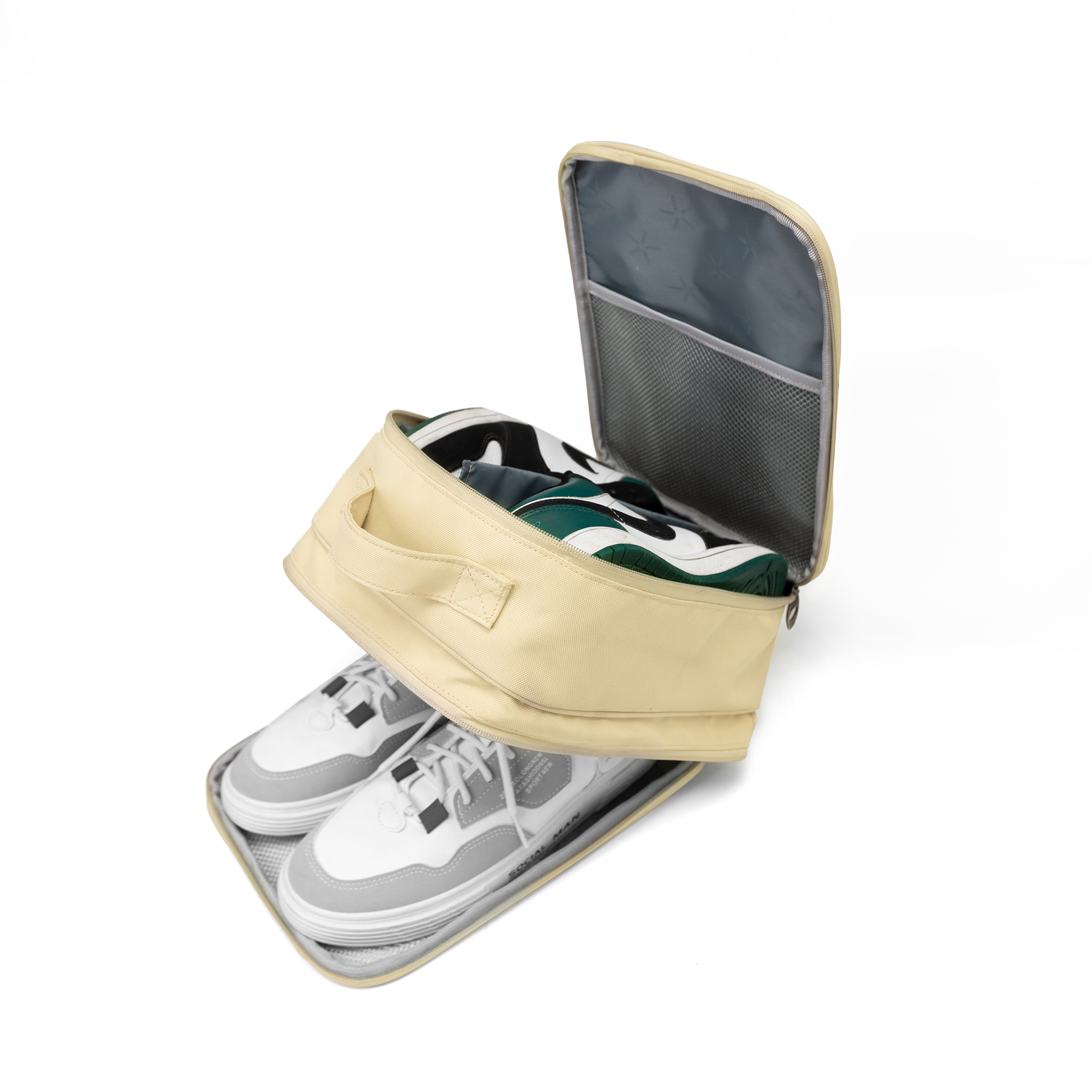 Túi đựng giày dép du lịch NATOLI, nhiều ngăn đựng giày thể thao, đi du lịch tiện lợi BST Elite Shoe Bag T28