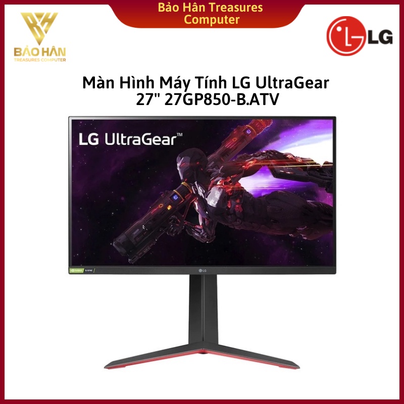 Màn hình máy tính LG UltraGear 27'' 2K 27GP850-B Hàng Chính Hãng