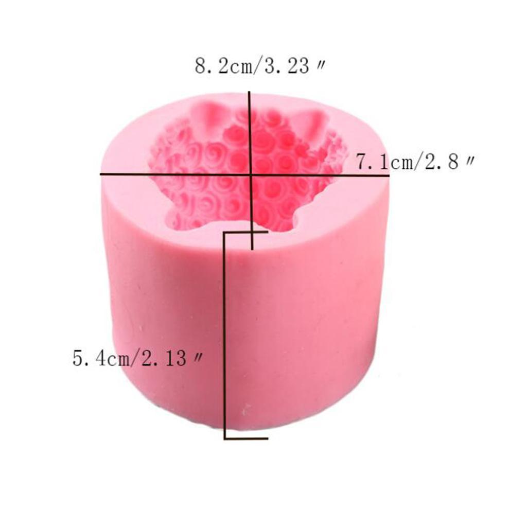 Silicone 3D Sheep Cake Fondant Mould DIY Chocolate Sugarcraft Baking Mold