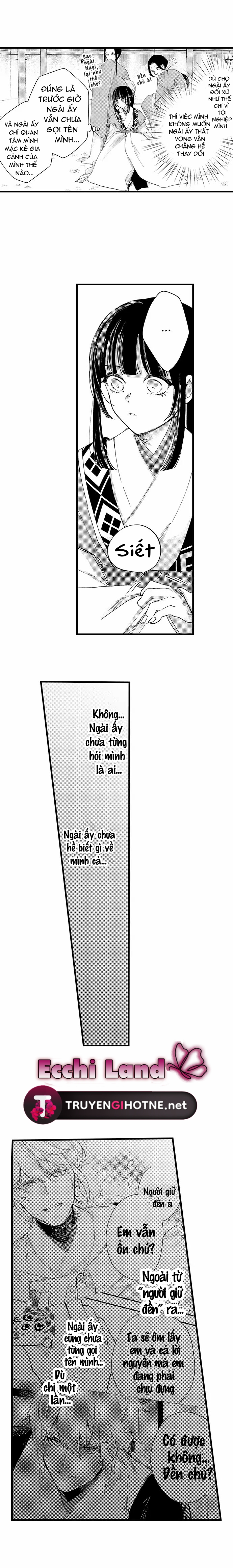 Ôm Lấy Người Giữ Đền Bị Nguyền Rủa chapter 7.2 - Trang 3