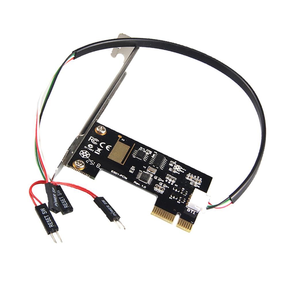 Desktops PC Wireless Switch Power on / Off Computer Remote Control PCI E