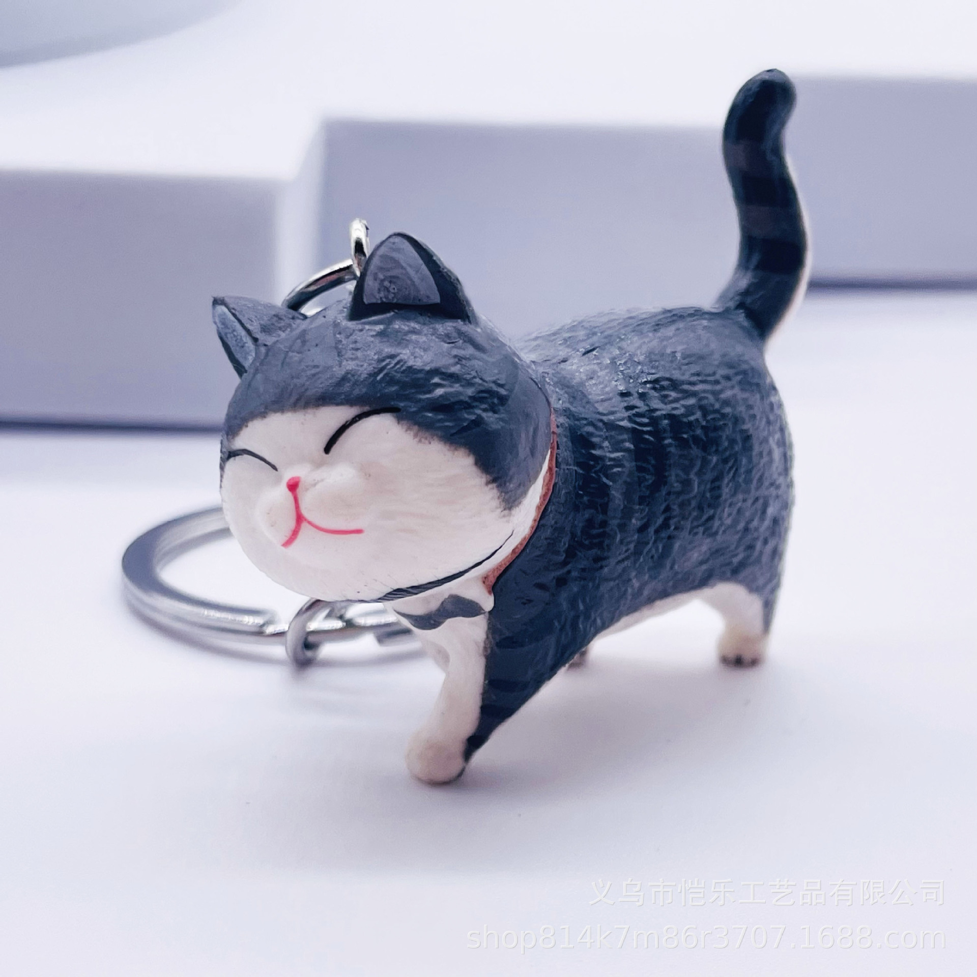 Móc Khóa 9 Mèo Bộ Siêu Tập Key Chain_ Hàng Chính Hãng