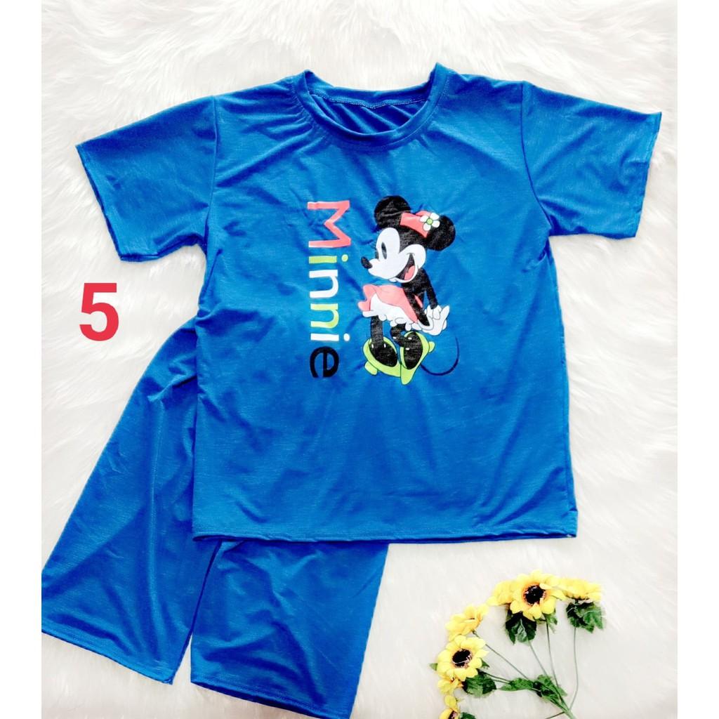Bộ thun cotton Lững dễ thương - 63kg trở xuống