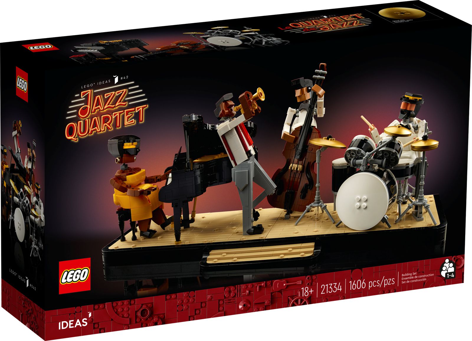 LEGO 21334 - Bộ Tứ Jazz (1606 chi tiết)