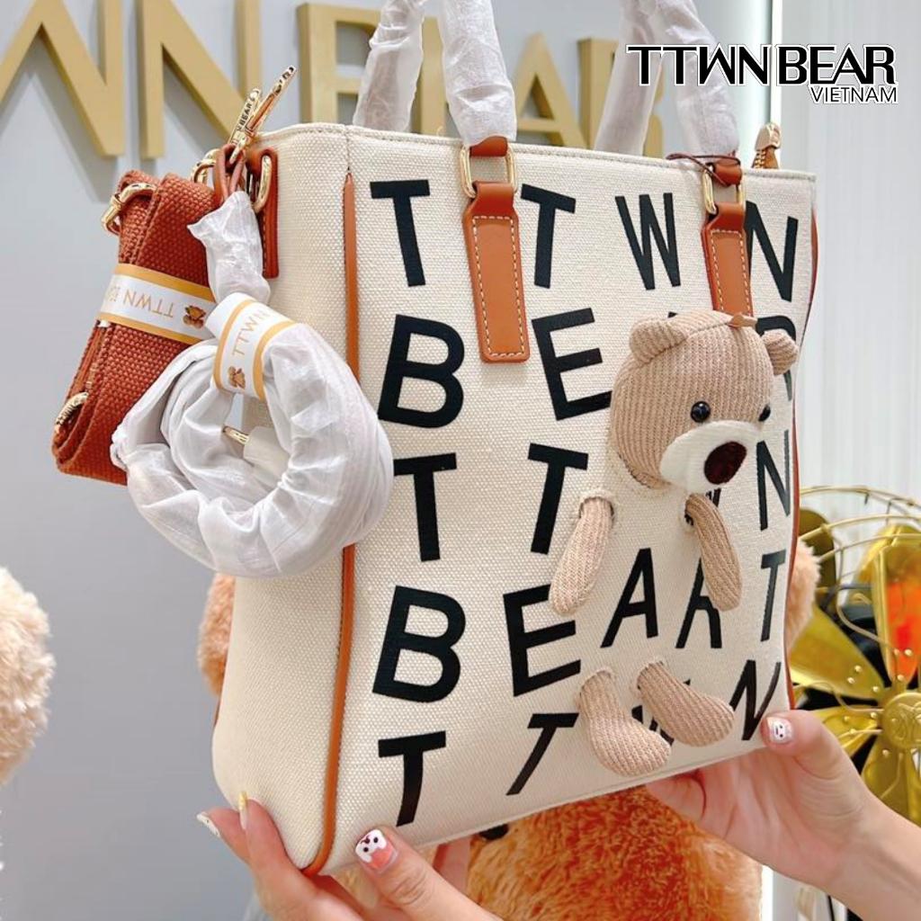 Túi tote da TN2965 TTWN BEAR đeo chéo thời trang công sở