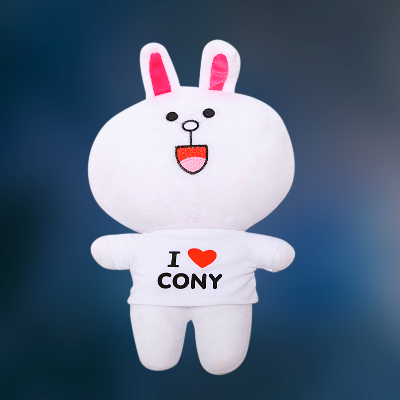 Gấu bông thỏ trắng cony size 35cm