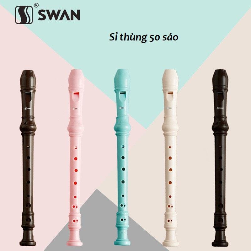 Combo thùng 50 sáo recorder các loại :Thùng 50 sáo Yamha,50 sáo Suzuki,50 sáo Swan,50 sáo trắng hồng giá rẻ