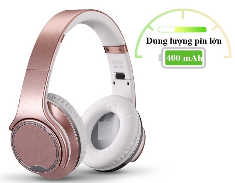 Tai nghe tích hợp 2in1: tai Nghe Bluetooth + Loa Bluetooth âm thanh Stereo, âm bass cao cấp MH1- Mang cả thế thế giới âm nhạc tới bạn - Hàng nhập khẩu