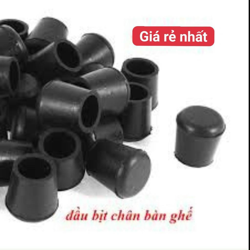 Bộ 10 chụp ngoài, chân đế cao su, nút bịt chân bàn, ghế, ống hộp D16-D19-D22-D25-D32-D42-D51-D63