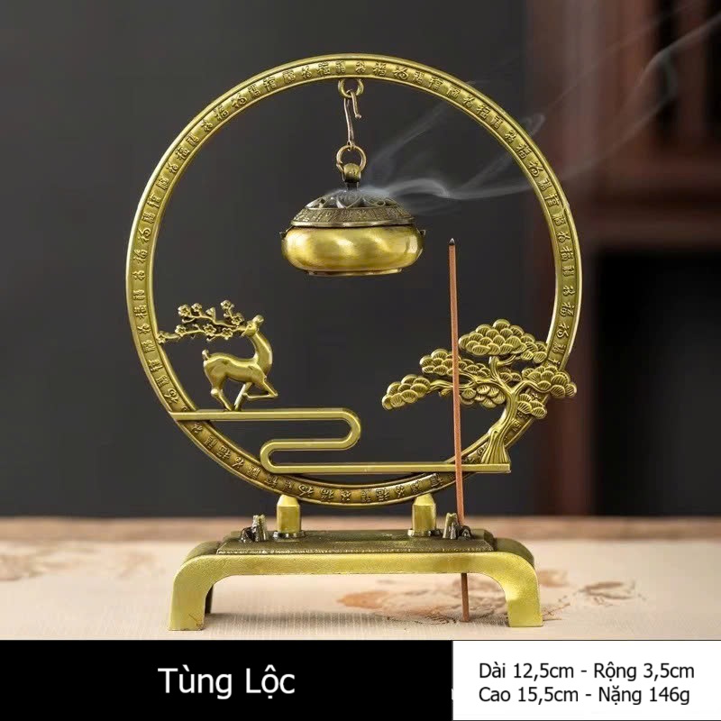 Lư Treo Xông Trầm – Thưởng Hương, Thưởng Bình An