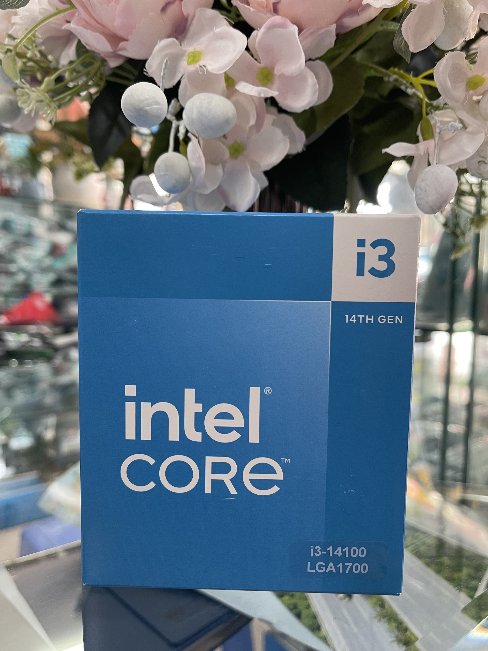 CPU Intel Core i3 14100 4.7GHz (Socket 1700, 4 Nhân 8 Luồng 12MB 65W) - Hàng chính hãng (NEW BOX)