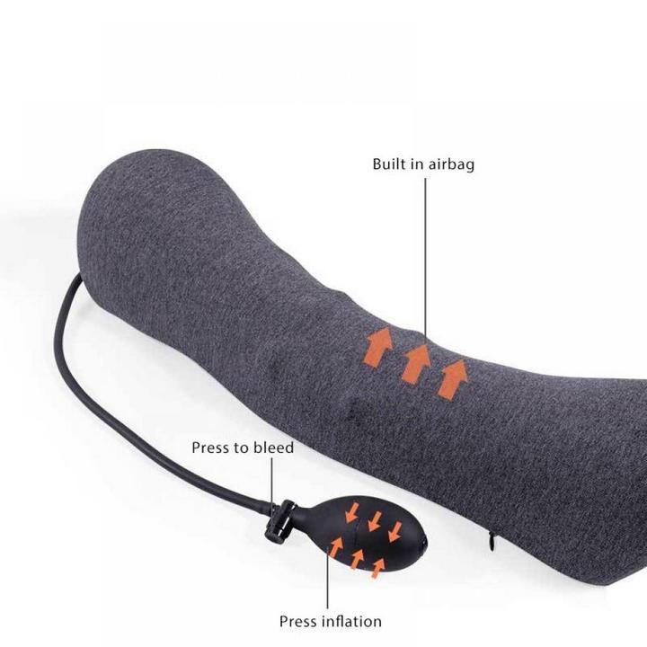 Bộ Gối Nắn Đốt Sống Lưng và Cổ Memory Foam Pillow - Home and Garden