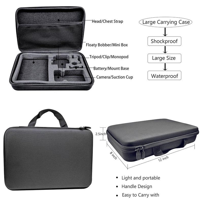 Bộ phụ kiện KFFTWWX cho GoPro Hero 11 10 9 8 7 6 5 4 3 Black Max Go Pro Phiên yi 4K SJCAM EKEN OSMO AKASO APEMAN PHỤ KIỆN