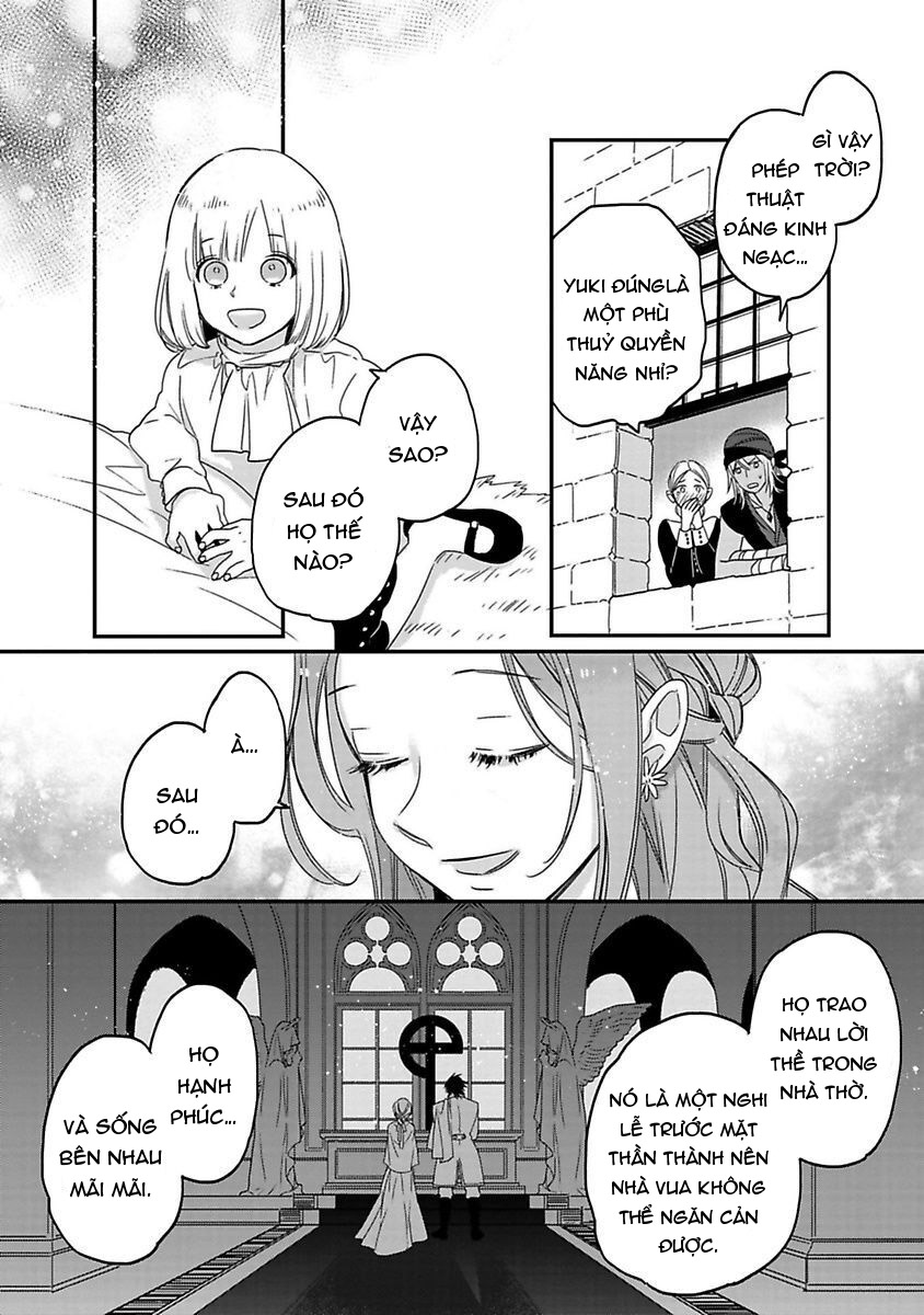 thái tử bạo chúa ở thế giới khác muốn cưới tôi ~ tên sói đen muốn cầu thân cô phù thủy tái sinh chapter 6.2 12