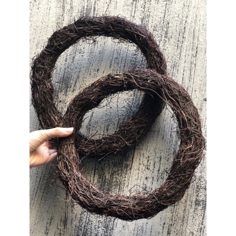 Vòng cỏ bện handmade (nhiều kích thước)
