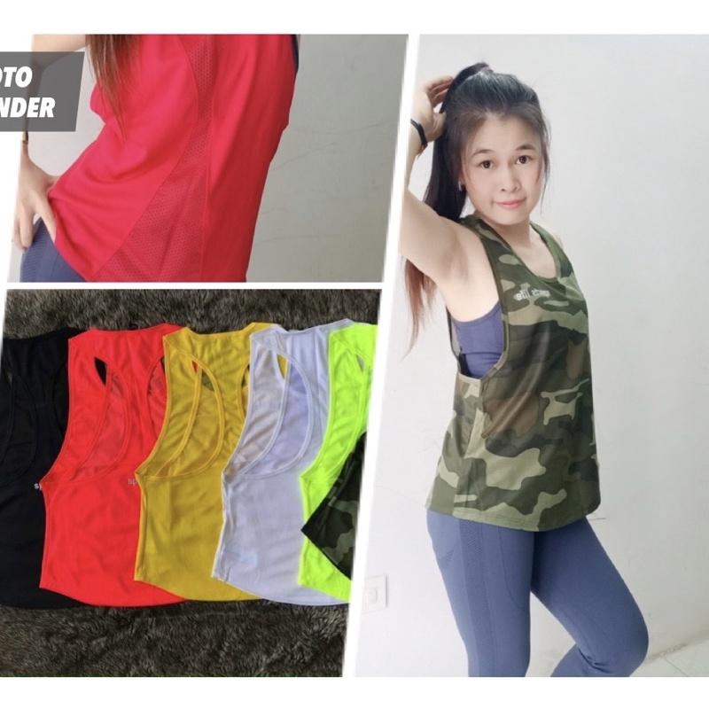 Áo tập Gym nữ, áo tank top tập Gym Yoga nữ 2 lớp màu siêu xinh