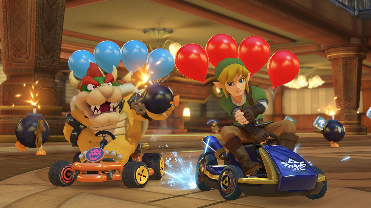 Đĩa game Mario Kart 8 Deluxe cho máy Switch