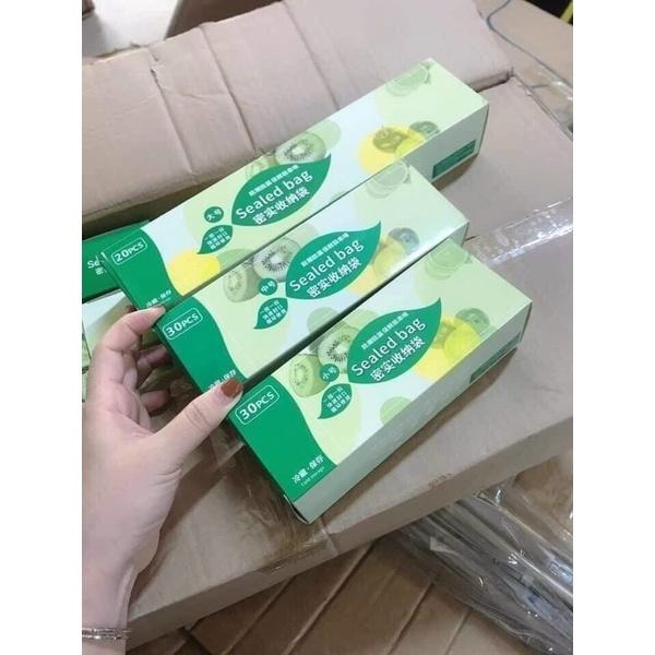 SET 3 HỘP TÚI ZIP ĐỰNG THỰC PHẨM CÓ KHOÁ MIỆNG TÚI