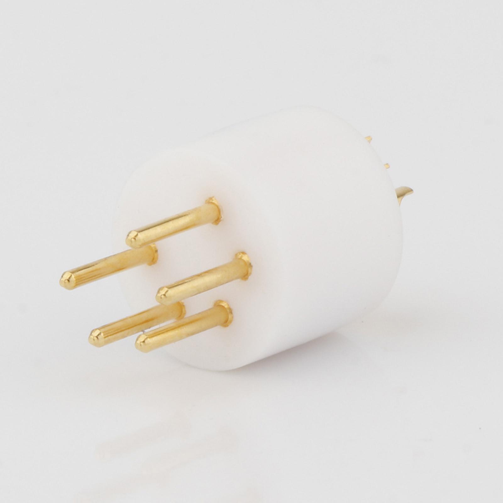 2Pcs 5 Pin Tonearm Plug Hifi Replacement Accessories for Turntable Player