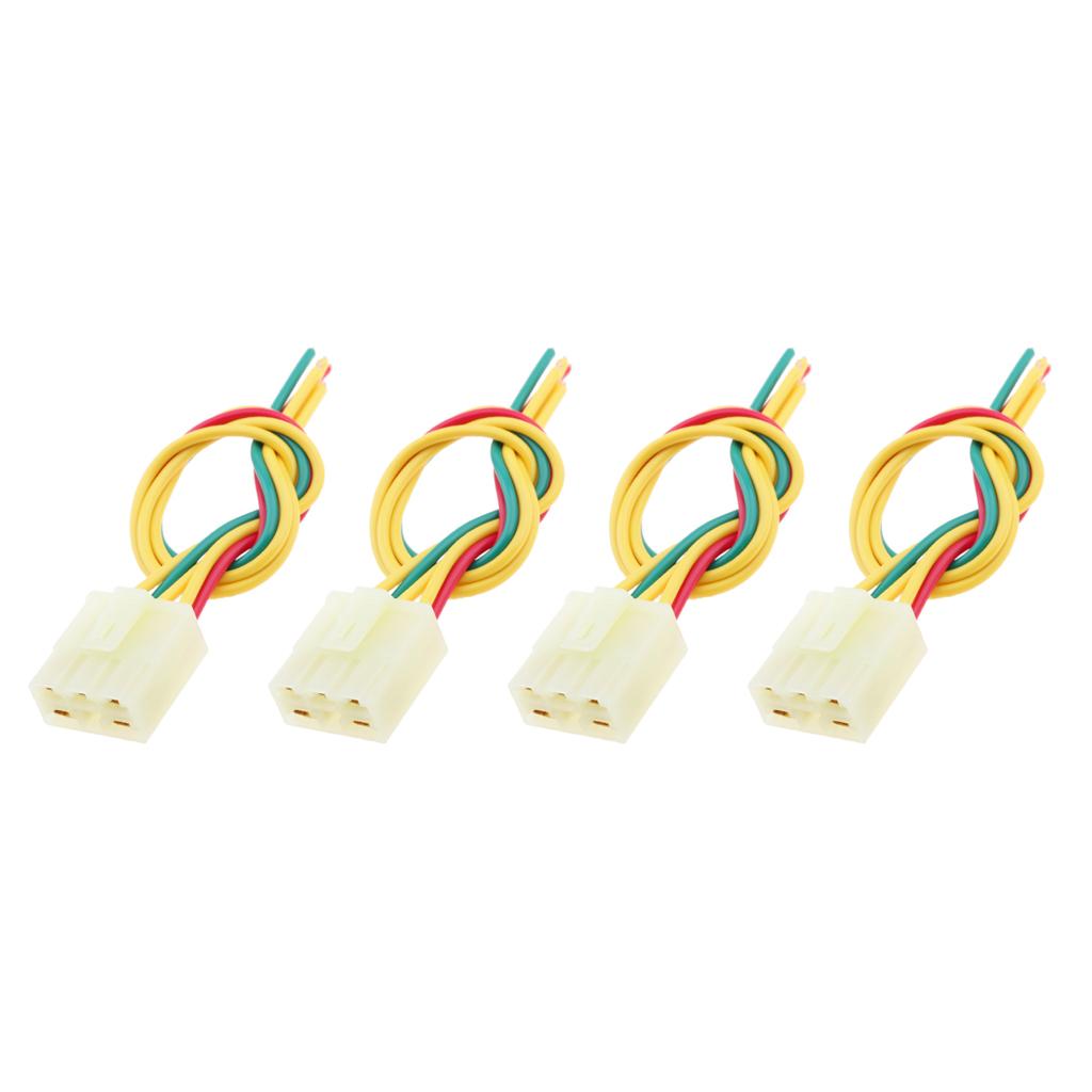 4 x Regulator Connector Fits Honda CB VT CBR 250 400