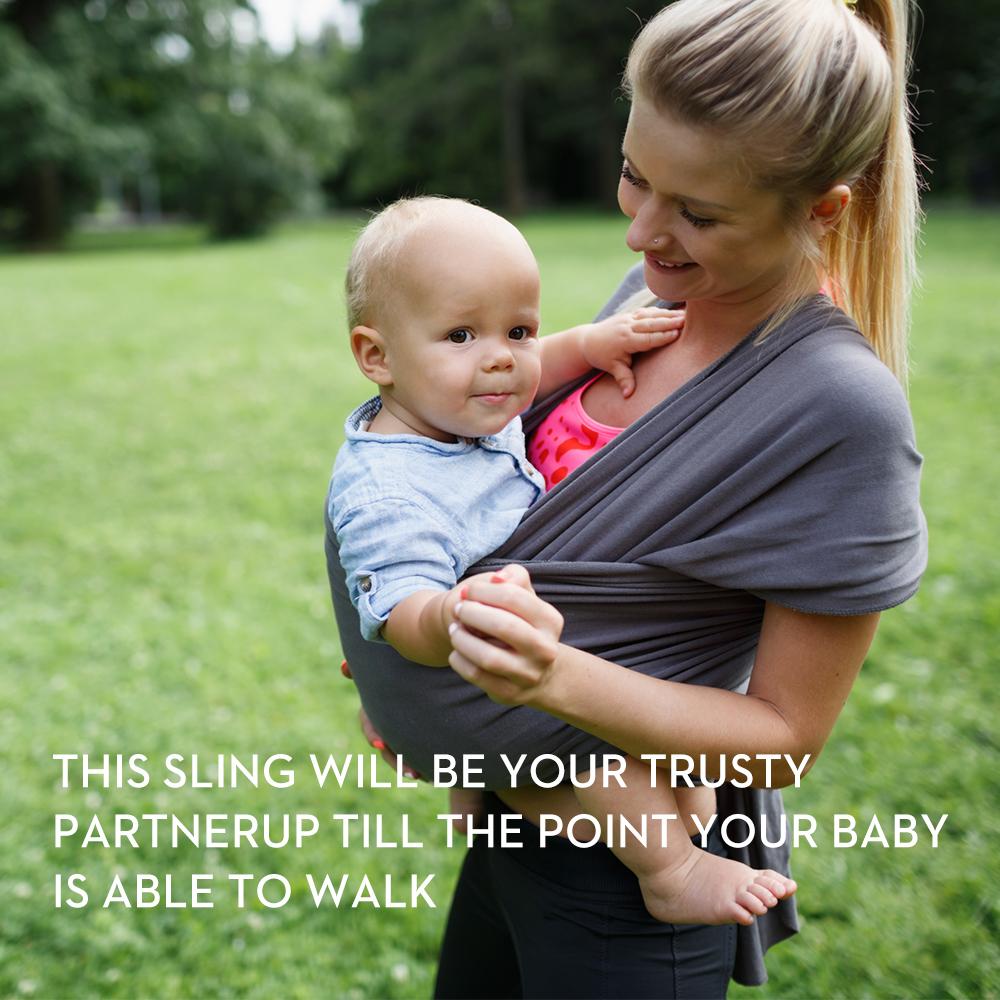 Tất Cả Trong 1 Co Giãn Len Cho Bé Baby Sling Trẻ Sơ Sinh Tàu Sân Bay Điều Dưỡng Da Tay Quấn Bé Sau Sinh Dây tuyệt Vời Cho Bé Tặng
