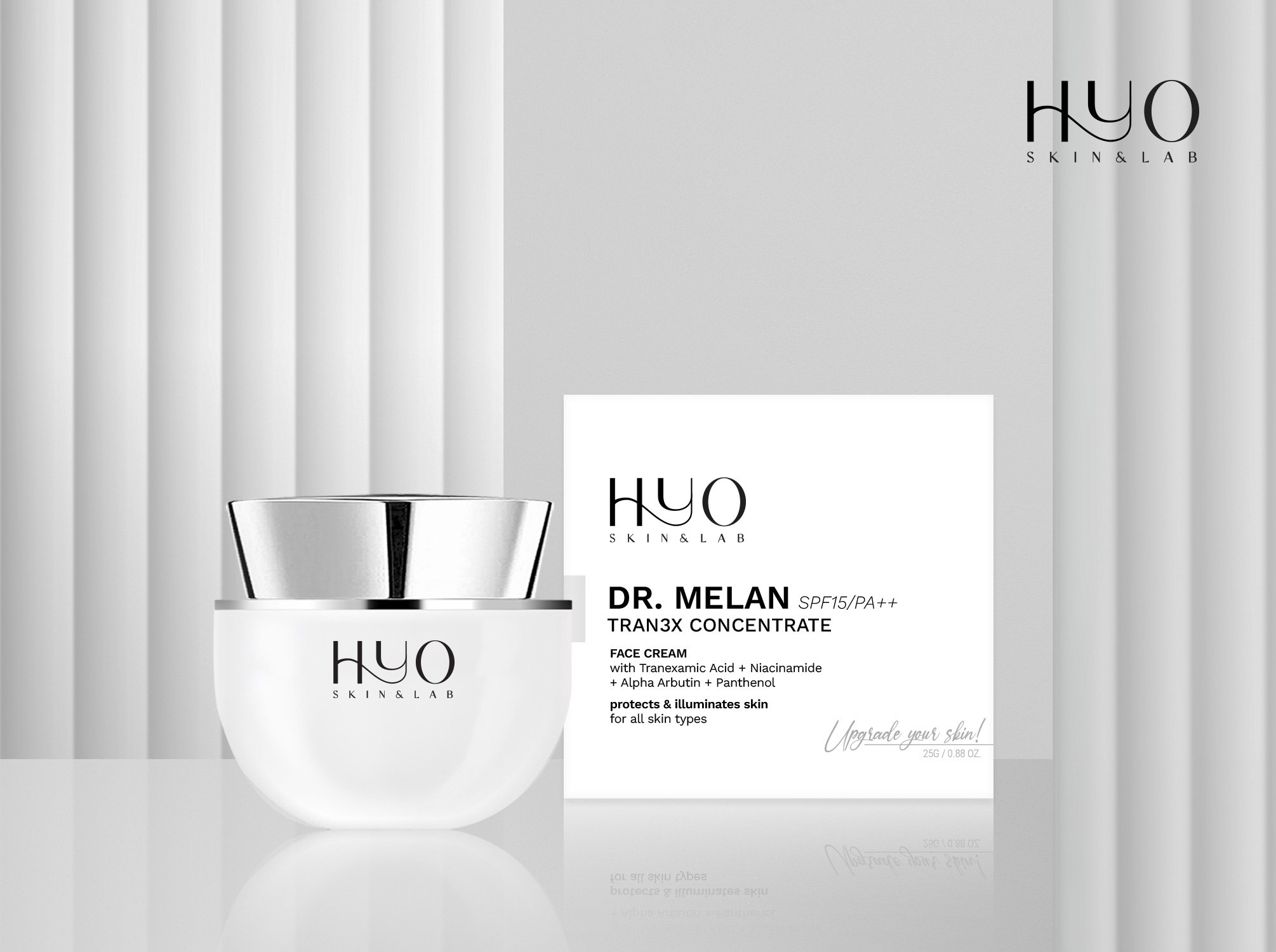Kem dưỡng làm trắng da và làm mờ nám dùng cho ban ngày HYO DR.MELAN 35g - Hàn Quốc