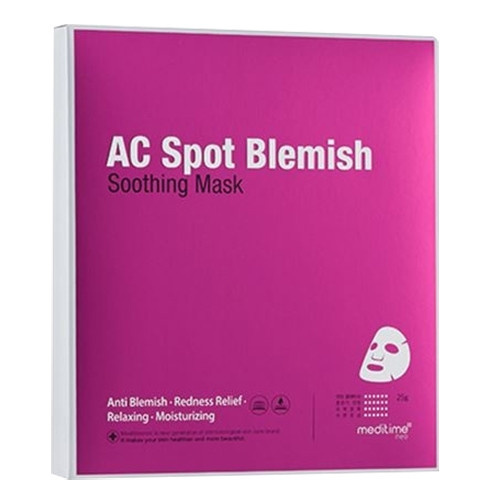 Mặt Nạ Xử  Lý Mụn &amp; Mịn Da - Ac Spot Blemish Soothing Mask MEDITIME 25g