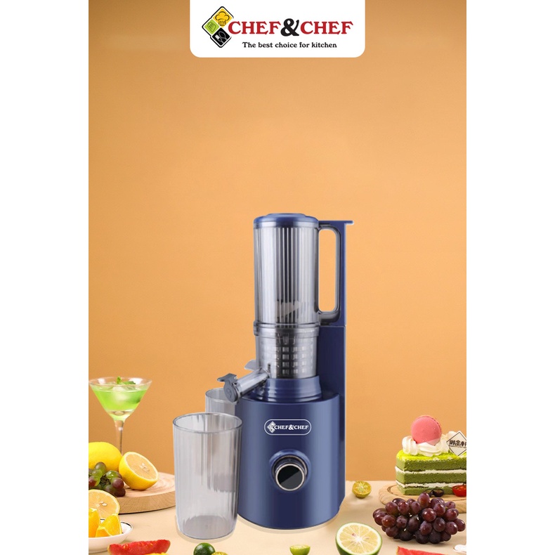 Máy ép chậm cao cấp CHEF&amp;CHEF mã CH-210A thiết kế sang trọng- Hàng chính hãng.