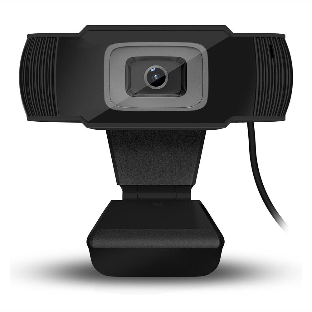 HXSJ A870 USB Webcam 480P Fixed Focus Computer Camera Built-in Sound Absorbing Microphone for Desktop Computer Laptop