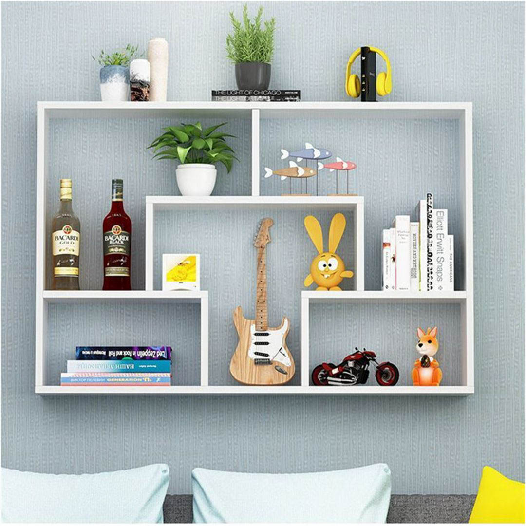 Giá đỡ sách treo tường thiết kế nhỏ gọn SMLIFE Wichita