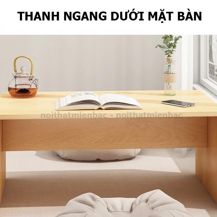 Bàn Trà Gỗ Đa Năng FUNA Ngồi Bệt Phong Cách Trẻ Trung Hiện Đại Có Thể Làm Bàn Học Bàn Trang Điểm - BT04