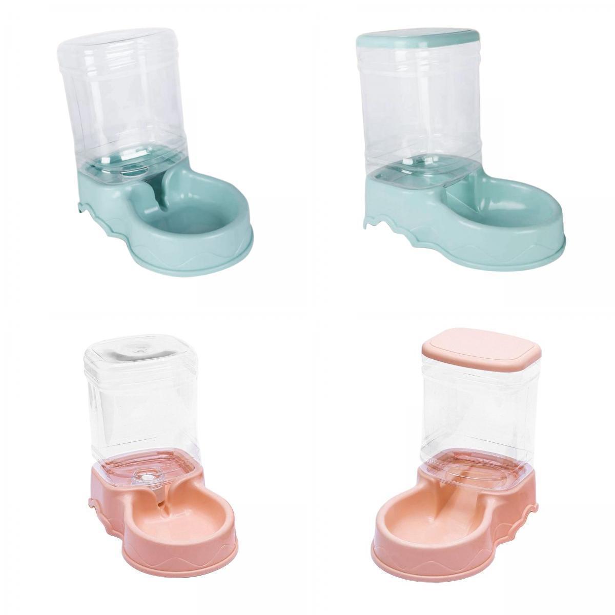 AUTOMATIC PET WATER DISPENSER Puppy Dish Food Feeder Bowl /