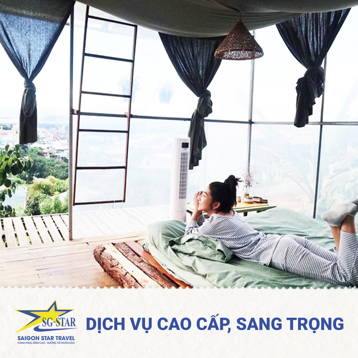 Tour Sài Gòn đi ĐÀ LẠT 3N3Đ - Lang Biang - Vườn Hoa Cẩm Tú Cầu - Nhà Thờ Domain De Marie - Vườn Dâu Tây - Giao Lưu Văn Hóa Cồng Chiêng