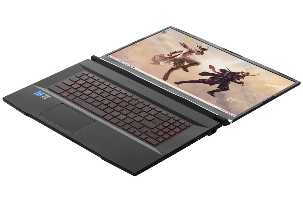 MSI Katana GF76 11UC i7 11800H/8GB/512GB/4GB RTX3050/17.3&quot;F/144Hz/Balo/Chuột/Win10/(441VN)/Đen - Hàng chính hãng