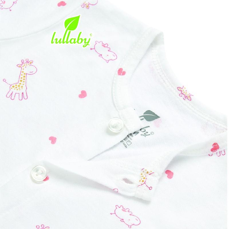 Lullaby - Bộ quần áo cài giữa tay dài - NH605-606P