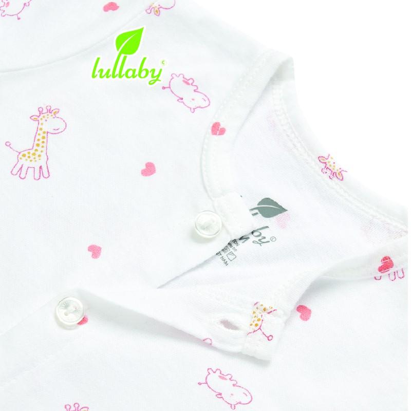  Lullaby - Bộ quần áo cài giữa tay dài - NH605-606P