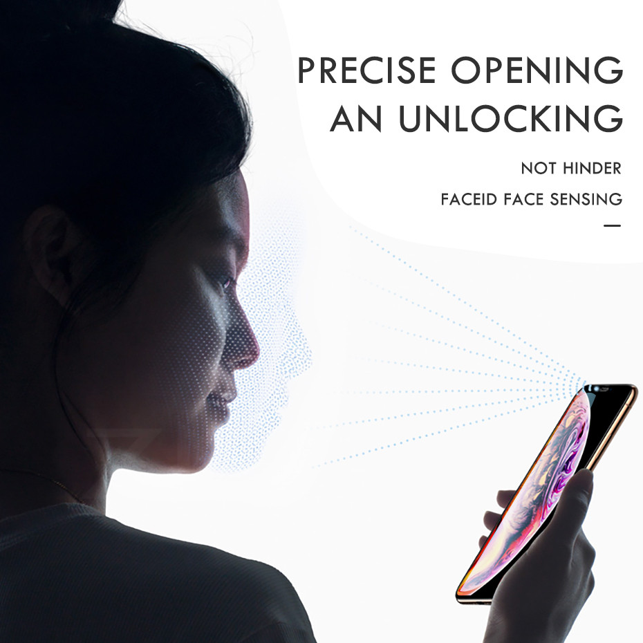 Miếng dán kính cường lự Full 3D cho iPhone X / Xs / iPhone 11 Pro hiệu JCPAL Canada (mỏng 0.23mm, độ cứng 9H, phủ Nano, Full HD) - Hàng Chính Hãng