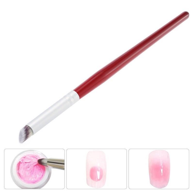 Cọ dặm ombre nail đầu tròn Yapas , Cọ làm ombre trang trí móng chuyên dụng