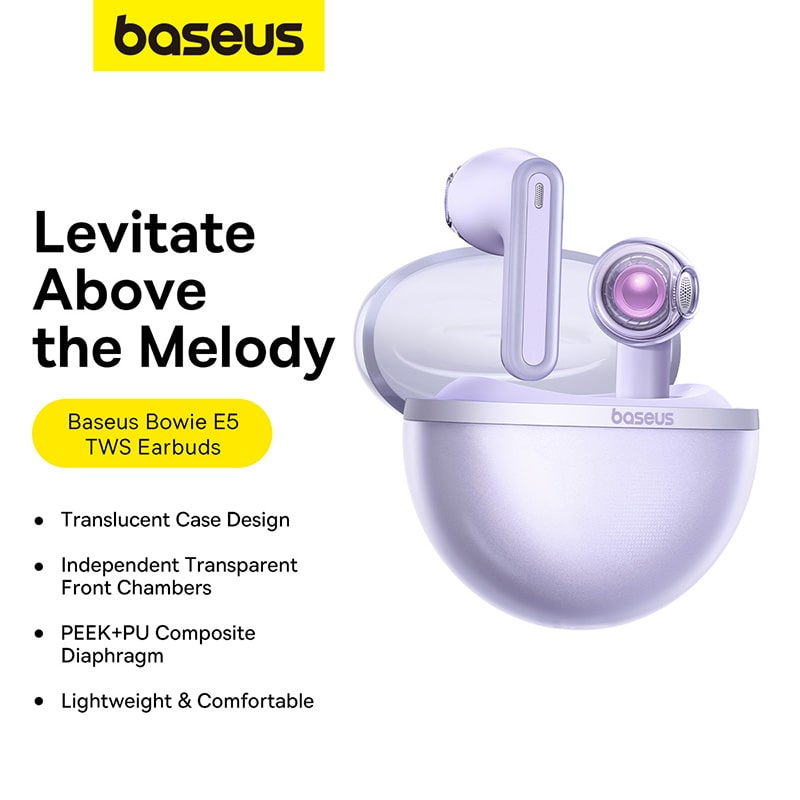 Tai Nghe Bluetooth OS-Baseus Bowie E5 True Wireless Earphones (Hàng chính hãng)
