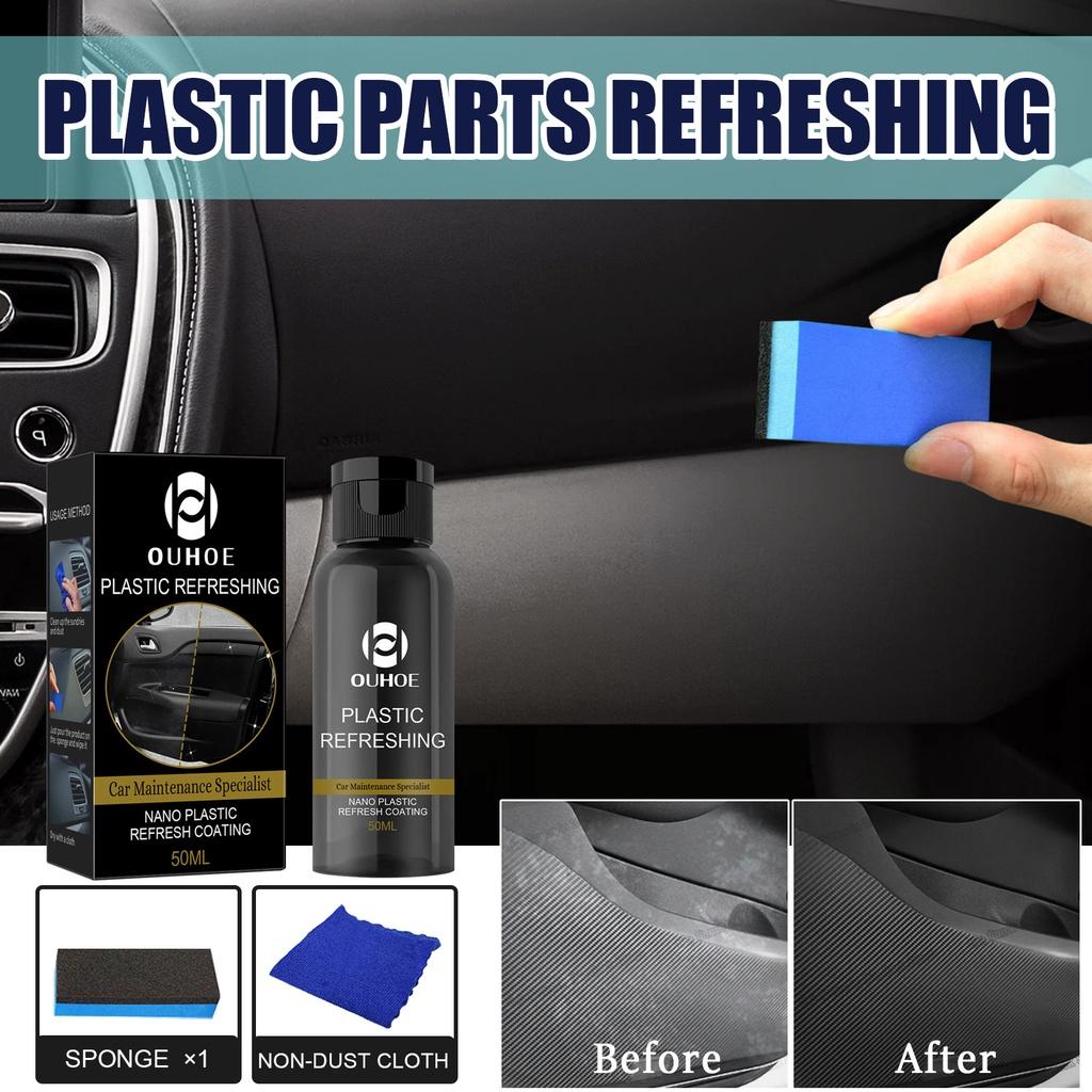 Bộ Dụng Cụ Vệ Sinh Nội Thất Xe Hơi Bằng Nhựa + Xốp + Xốp Tiện Dụng