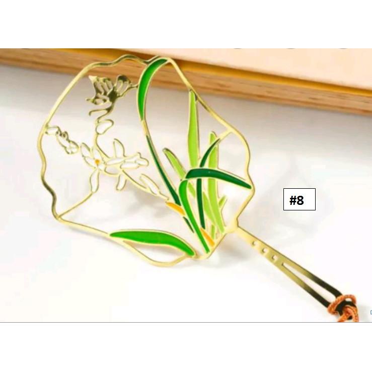 Bookmark chặn sách kim phiến