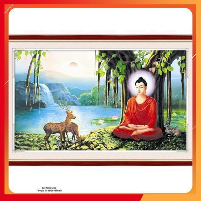 Tranh đính đá 5D , Tranh Phật đính đá