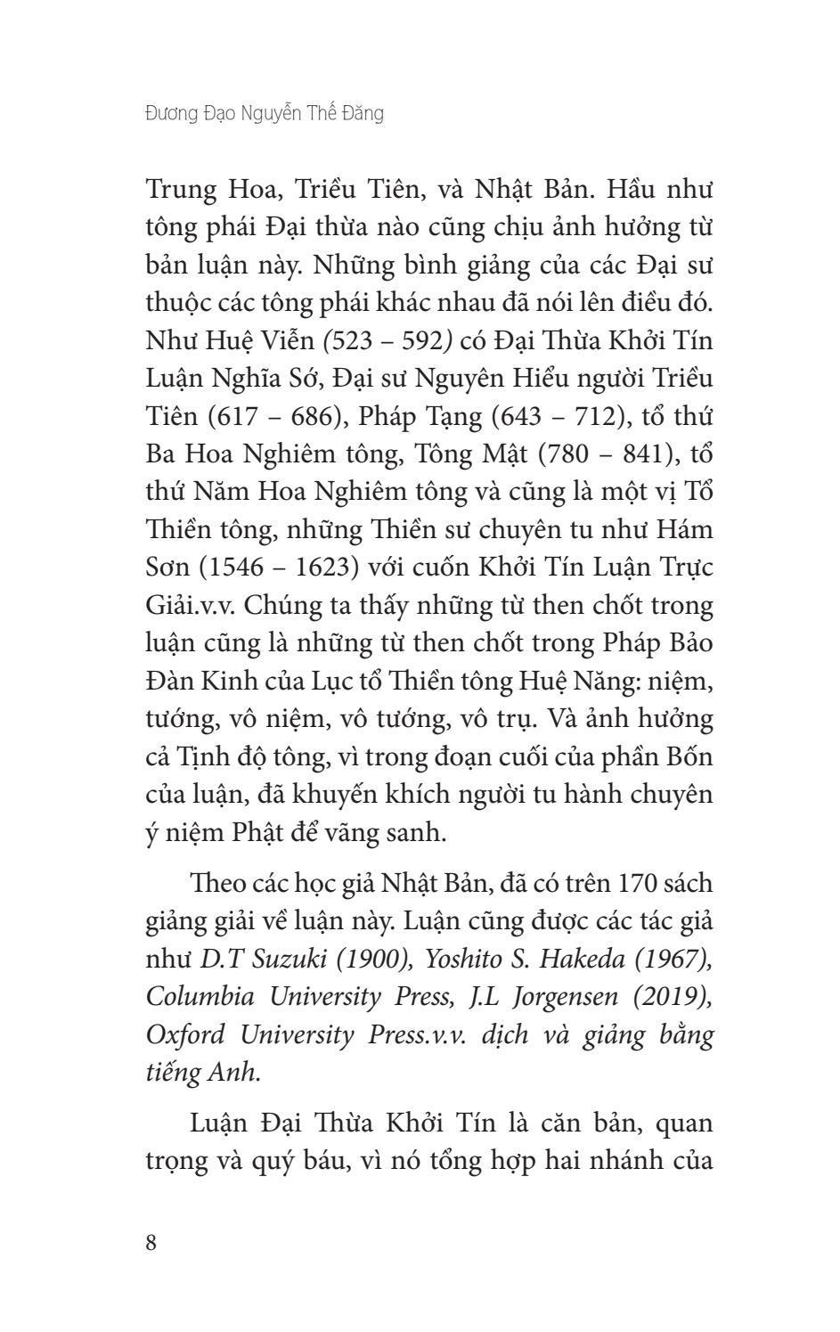 Thực Hành Theo Luận Đại Thừa Khởi Tín