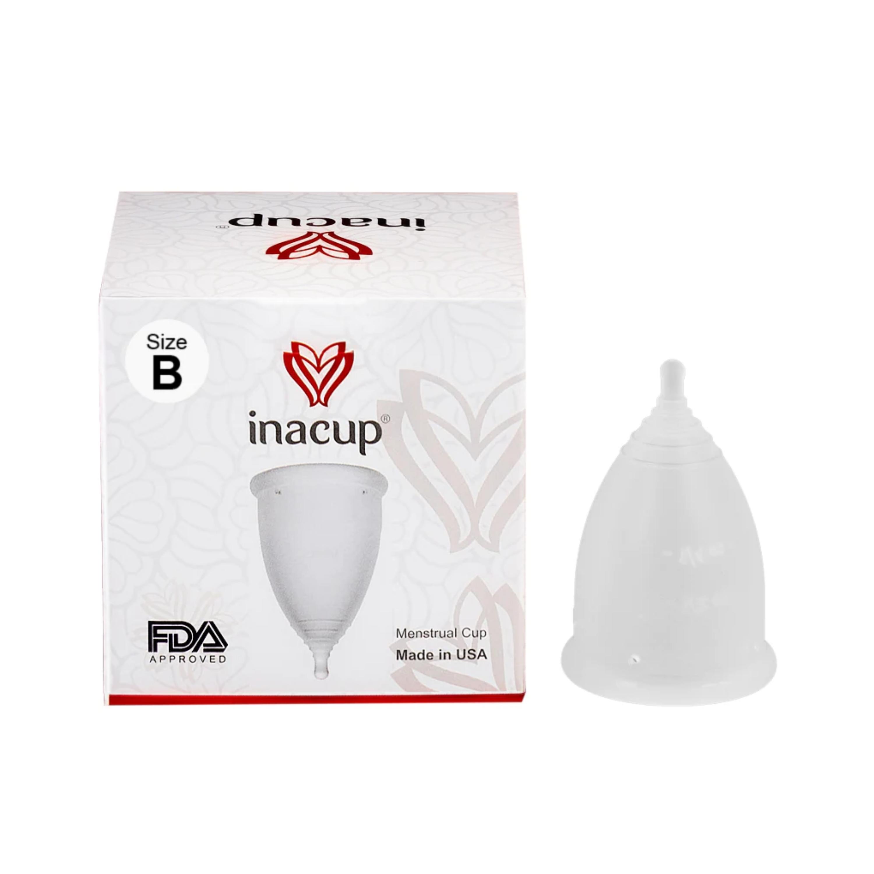 Cốc nguyệt san Inacup Size B 100% Silicone y tế