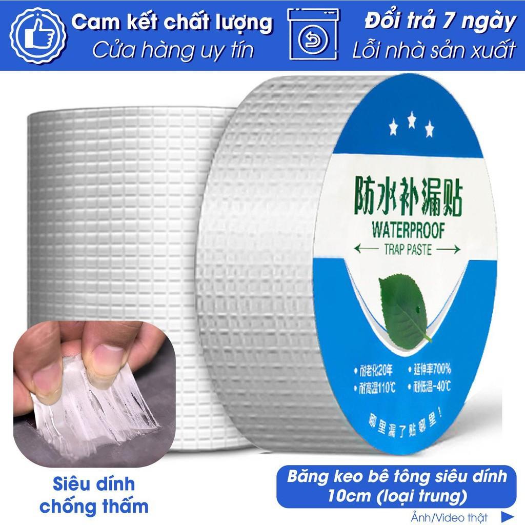 Băng keo bê tông siêu dính loại 10cm (loại trung)