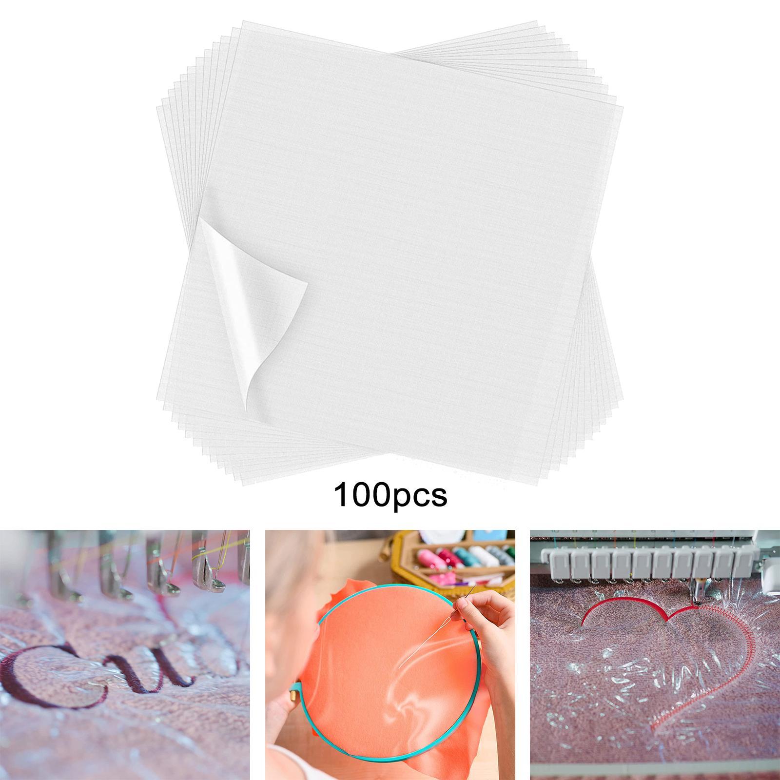 100Pcs Precut Embroidery Topper for Hand Sewing Hand Embroidery Cross Stitch