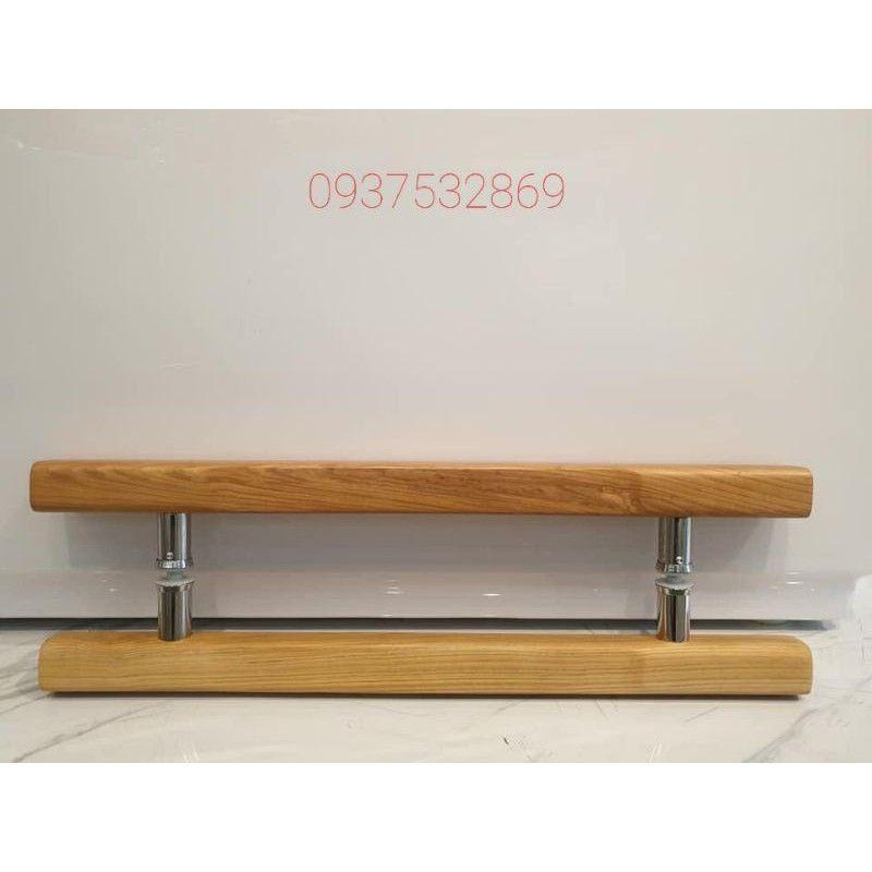 Tay nắm gỗ cửa nhôm